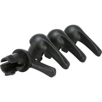 přepravka pro zvíře Trixie Náhradní západka dveří pro přepravní box SKUDO 39741, 39735, 39736, černá