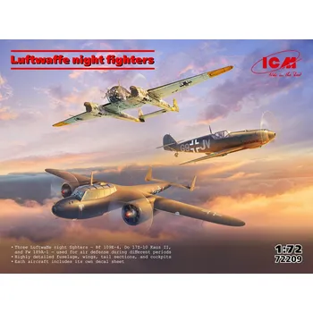 Modelářství 1/72 Luftwaffe Night Fighters (3 kits)