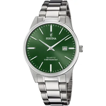 Hodinky Festina Classic 20511/5 + prodloužená záruka 5 let + 5 let na výměnu baterie zdarma + možnost výměny do 190 dní + zkrácení řemínku zdarma + doprava zdarma