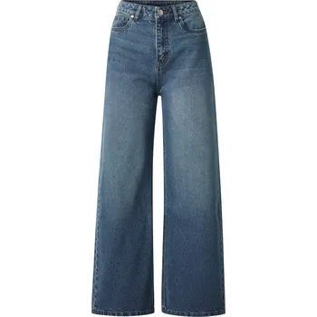 Dámské džíny esmara® Dámské džíny "Wide Leg" (modrá, 36)