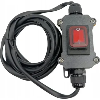 Bezpečnostní kamera WODOODPORNE PRZEŁĄCZNIK KOŁYSKOWY VODOTĚSNÁ KABELOVÁ KRABICE S kabelem 12V