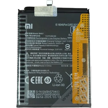Baterie pro mobilní telefon Xiaomi BN57 originální baterie pro Xiaomi Poco X3 NFC / Poco X3 Pro