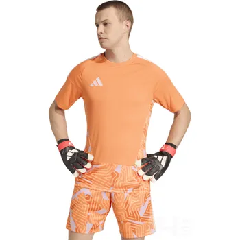 Fotbal Brankářský dres ADIDAS TIRO 26 COMPETITION, barva KC5352 team semi solar oranžová, velikost 176