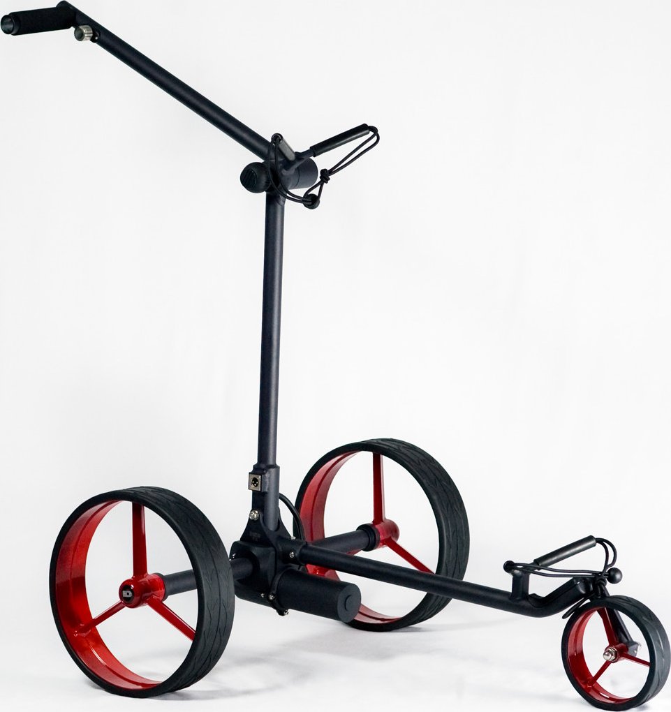 Elektrický golfový vozik Davies Caddy SMART červená kola