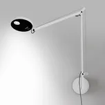 Artemide Demetra, bílá nástěnná LED lampa s dotykovým stmívačem, 8W LED 3000K, 63+63cm