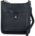 Katana Stylová dámská kožená crossbody Kasoa, tmavě modrá