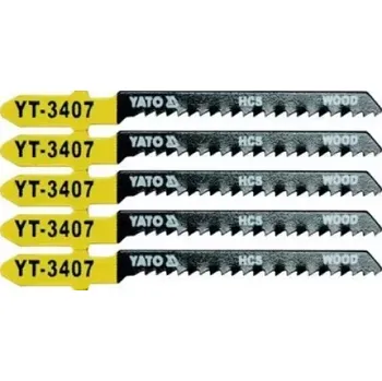 Příslušenství k pile Yato - Listy do přímočaré pily TPI13, 75mm, 5ks