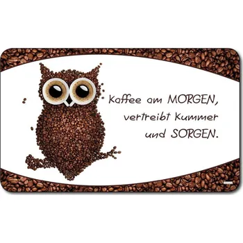 Kuchyňské prkénko KESPER 23,5 x 14 cm – melaminová deska na krájení snídaně sova