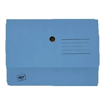 Papírová odkládací kapsa na dokumenty A4 - modrá, 1 ks