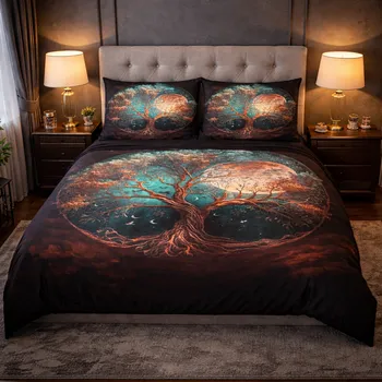 Povlečení 2-dílné ložní povlečení - Strom života