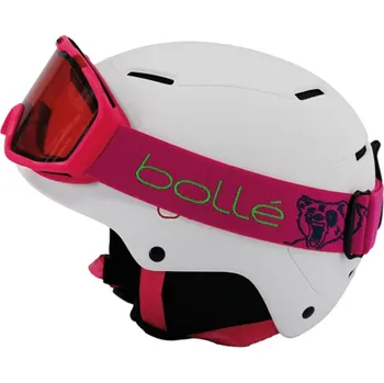 dětská helma Bollé Combo B-Fun+brýle Rocket, pink bear matte, 24/25 - vel. 48-51 210344