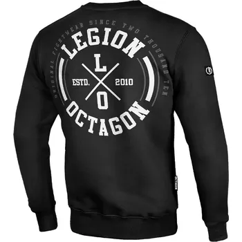 Pánská mikina Pánská mikina s kapucí Octagon LO black velikost: L