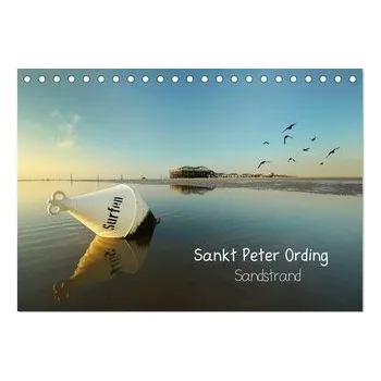 Cestování Sankt Peter Ording Sandstrand (Tischkalender 2026 DIN A5 quer), CALVENDO Monatskalender - Sturm, Jenny