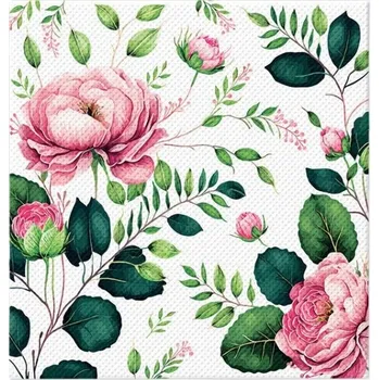 Papírový ubrousek Ubrousky PAW Softpoint - Noble Roses - PUND125300