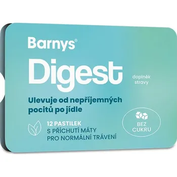 Zdraví Barnys Digest, 12 pastilek