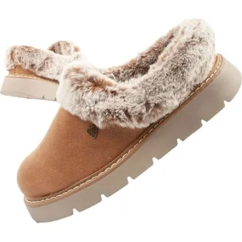 Dámská móda Skechers Cozy Blend dámské žabky zateplené tenisky slip-on dámské 38.5