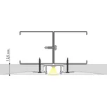 MCLED Profil AL 62/14m AZ mléčný 3m komplet ML-761.039.43.3