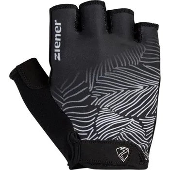 Cyklistické rukavice Dámské cyklistické rukavice Ziener CALLIE W 6 Černá, Šedá, Bílá