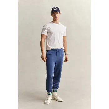 TEPLÁKY GANT REG SHIELD SWEATPANTS VINTAGE BLUE