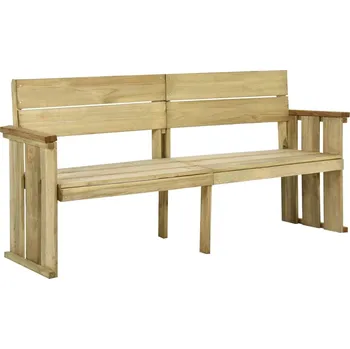 Zahradní lavice Zahradní lavice 172 cm impregnované borové dřevo IM_318408