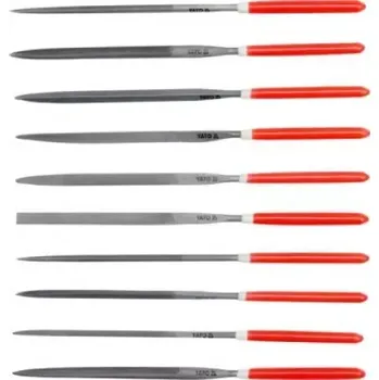 Yato - Sada jehlových pilníků 3 x 140mm 10ks
