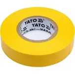 YATO - Izolační páska PVC žlutá 15mm x 20m