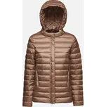 Tmavě hnědá dámská prošívaná bunda Geox Jaysen - Dámské