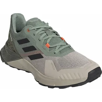 Pánská běžecká obuv Adidas Terrex Soulstride M JI1925 - silver green/core black/semi orange 44 2/3