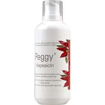 Masážní přípravek VUP a.s. PEGGY GEL kapsaicinový 500 g