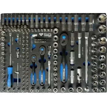 KS TOOLS Brilliant - Dílenský vozík se 7 zásuvkami a nářadím 347ks