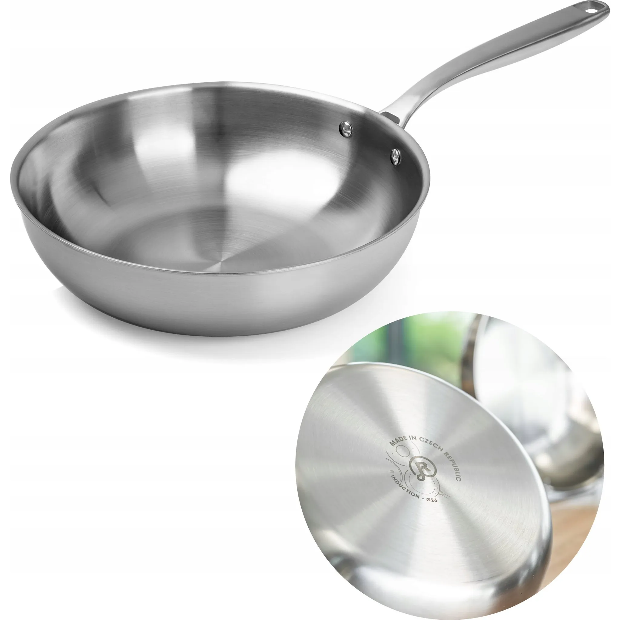 Fotografie 3 - Pánev Remoska Proxima WOK R2201428080 28 cm