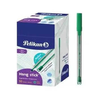 Długopis Hang Stick zielony (50szt)