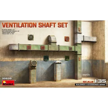 Plastikový model 1/35 Ventilation Shaft Set
