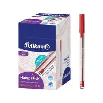 Długopis Hang Stick czerwony (50szt)