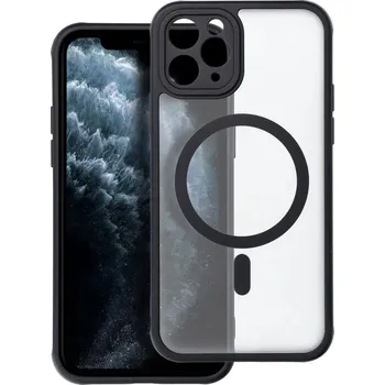 Pouzdro na mobilní telefon Kryt pro Apple iPhone 11 Pro - podpora MagSafe - plastový / gumový - černý