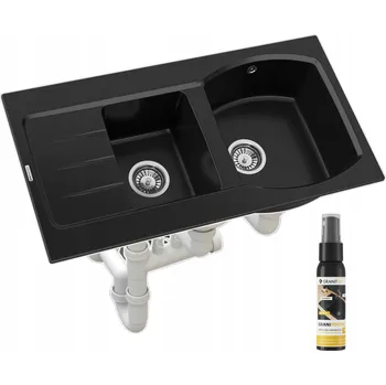 Granitový dřez Dvoukomorový dřez Granitan Master granitový