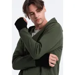 Ombre Asymmetrical mens sweatshirt with a spacious hood NANTES