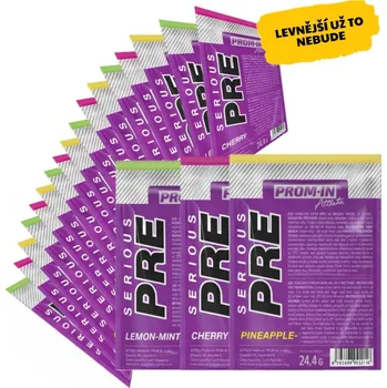 Anabolizér Super Akční Nabídka Prom-In Serious PRE 20 x 24,4 g
