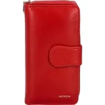 Dámská kožená peněženka červená - Patrizia Tora červená