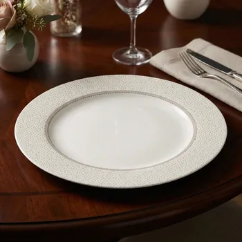 Talíř Talíř na večeři mělký porcelánový LAURA ASHLEY WILD CLEMATIS STIPPEN 26 cm