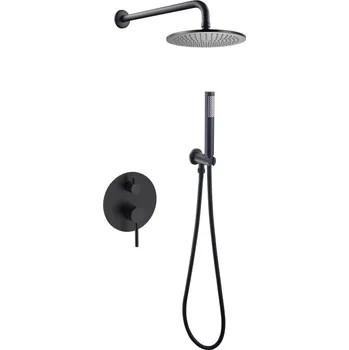 Sprchový set BESCO - Podomítkový sprchový set DECCO/ILLUSION I/VEO Černá BABPDIICZ