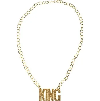 Karnevalový doplněk Funny Fashion Náhrdelník King