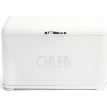 chlebník STARKE PRO Harper bílý - chlebník z nerezové oceli