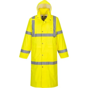 Pláštěnka PORTWEST Plášť HiVis 122 cm H445, do deště, reflexní POR-H445YERXXXL 3XL Žlutá