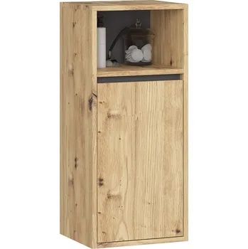 Koupelnový nábytek Závěsná koupelnová skříňka VAMI 35 cm dub artisan/šedý grafit