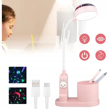 Lampička MULTIFUNKČNÍ LAMPIČKA NA STŮL PRO DĚTI 3v1 - OCHRANA OČÍ