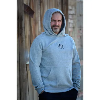 Pánská mikina Mikina pánská - světle šedá, Velikost: 2XL