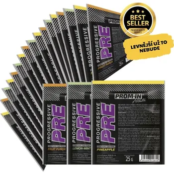 Anabolizér Super Akční Nabídka Prom-In Progressive PRE 20 x 25 g