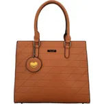 Luxusní dámská kabelka do ruky Delami Lush Gabi, hnědá