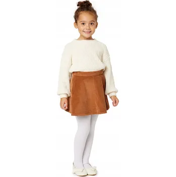 Merry Style dětské bílé punčocháče polyamid, velikost 128